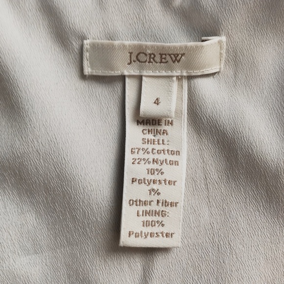 J Crew Black Eyelet Dressy Tank Sz 4 - Picture 6 of 7